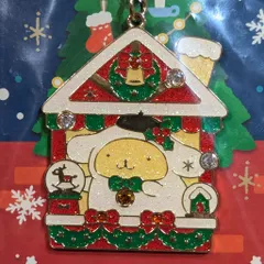 サンリオ クリスマスキラキラチャーム ノベルティ ポムポムプリン 2022年