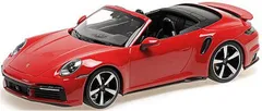 新品 MINICHAMPS 1/18 ポルシェ 911 (992) ターボ S カブリオレ 2020 レッド 完成品ダイキャストミニカー 155069084 [佐川急便]のサムネイル