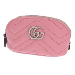 グッチ GGマーモント・キーチェーン・ウォレット  625691【Sランク】(中古)