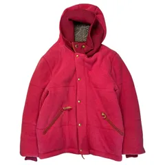 mercibeaucoup(メルシーボークー) Reversible Fleece Lined Big Hood Knit Jacket 裏ボア ビッグフード ニットジャケット MB33FC751 3(L程度) ピンク
