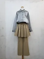 春新商品 シルバー ブルゾン ジャケットF