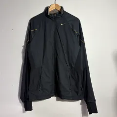 ナイキ ヴィンテージ ブラック スウッシュ 機能性 トラック ジャケット