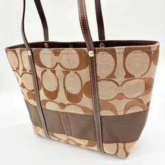 【良品】COACH Y2K totebag signature campus コーチ トートバッグ シグネチャー キャンパス