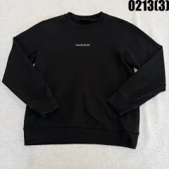 L CK Calvin Klein カルバン・クライン ブラック スウェット Tシャツ 0213(3)