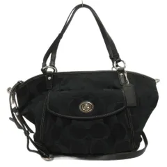 コーチ COACH シグネチャーキャンバス ジャカード トート ショルダーバッグ 2way 13139 ブラック系