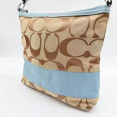 2026年最新】coachシグネチャーブルーショルダーバッグの人気アイテム