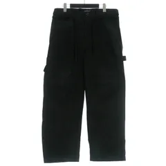 BALENCIAGAバレンシアガワイドカーゴパンツ Balenciaga*ダメージ加工コットンツイルカーゴワイドパンツ