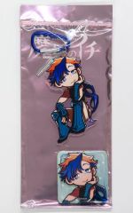 魔男のイチ オーロラアクリルキーホルダー 缶バッジ ゴクラク - メルカリ