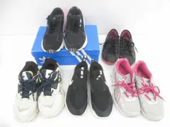  アディダス ナイキ ラコステ 他 FN1294-005 等 スニーカー ランニングシューズ 5点 UK4 23.0cm 23.5cm レディース 中古