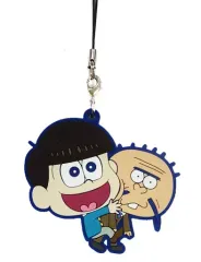 【中古】ストラップ(キャラクター) 十四松 「おそ松さん ぴたコレ ラバーストラップ」