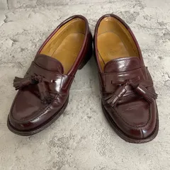 美品　REGAL リーガル　タッセルローファー　Uチップ　レザーシューズ　革靴　赤茶　23cm