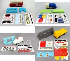 【中古】ハッピーセット 全4種セット 「トミカ 第1弾」 ハッピーセット