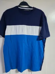 Calvin Klein Jeans(カルヴァンクラインジーンズ) 三色 バイカラー 半袖 Tシャツ