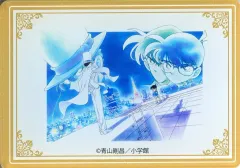 【中古】マグネット・磁石 コナン＆キッド 「連載30周年記念 名探偵コナン展 アクリルマグネット」