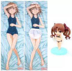 [중고] 기타 잡화 (캐릭터) 미금 안아 베개 커버 수영복 ver.&에 사과 쿠로코 [어떤 과학의 초전자포] 실프 2011년 10월호 증간 전격 대왕과 한 과학의 초전자포 SPECIAL 부록
