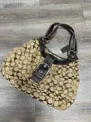 COACH シグネチャー ショルダーバッグ ブラウン