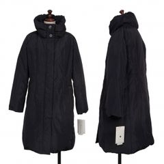 LIMONTA 自由区 ダークブルー ダウン入り ロングコート 限定品 y07 