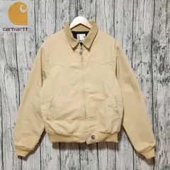 【size M】98年製 Carhartt サンタフェジャケット レアカラー ウィート SantaFe Jacket 90s 革ロゴ J14 WET