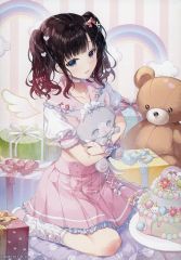 ★A5イラストボード★オリジナル手描きイラスト『まったり癒しのカフェタイム♬』 ☆A5イラストボード☆オリジナル手描きイラスト『まったり癒しのカフェ
