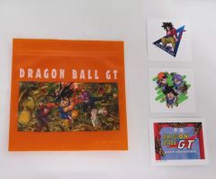 [중고] 상품 세트 집합 (GT) 지퍼 가방 & 스티커 세트 [이치 반 쿠지 드래곤 볼 DRAGONBALL SNAP COLLECTION2] I 상