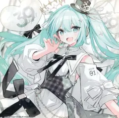 【中古】キャンバスボード・キャンバスアート 初音ミク(ちょこ庵) 描き下ろしキャンバスボード 「タイトーくじ 初音ミク 39(ミク)の日 記念くじ」 C賞