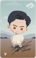 【中古】キャラカード ブイ(BTS/防弾少年団) BTS Island： In the SEOM カード 「CD Proof Standard Edition」 Weverse Shop購入特典