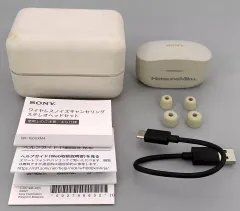 【中古】ヘッドフォン 初音ミク コラボレーションモデル ワイヤレスノイズキャンセリングステレオヘッドセット(イヤホン) WF-1000XM4/SM ベージュ(ナンバー) 「VOCALOID」