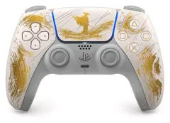 【中古】PS5ハード ワイヤレスコントローラー DualSense ”Ghost of Yotei” ゴールド リミテッドエディション