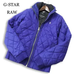 G-STAR RAW ジースター ロウ 【MEEFIC UTILITY QUILTED OVERSHIRT】 ロゴ 中綿 ジップ ジャケット ブルゾン Sz.XXS メンズのサムネイル