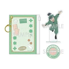 【中古】グッズセット 20.食満留三郎 ポーチ入りアクリルスタンド 「忍たま乱太郎」