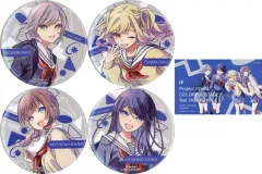 【中古】グッズセット Leo/need 缶バッジセット(4個セット)+SONOCA 「プロジェクトセカイ カラフルステージ! feat. 初音ミク シチュエーションアクリルフィギュア -アナザーボーカルアルバム付き-」 アニメイト有償特典