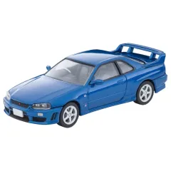 【中古】トミカ 1/64 LV-N353b 日産 スカイライン 2ドアスポーツクーペ 25GT TURBO オプションパーツ付 2000年式(ブルー) 「トミカリミテッドヴィンテージ NEO」 [335306]