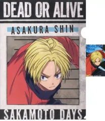 【中古】グッズセット 朝倉シン クリアファイル＆ステッカーセット 「一番くじ SAKAMOTO DAYS vol.3」 H賞