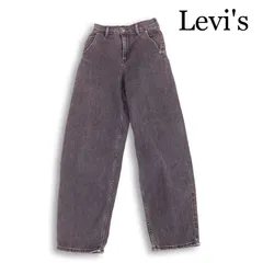 Levi's LEJ リーバイス プレミアム ENGINEERED JEANS★ USED加工 立体裁断 デニム パンツ ジーンズ Sz.S位 レディース