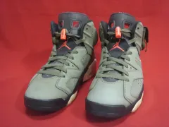 265 エアジョーダン6 X トラヴィススコット オリーブ 265サイズ