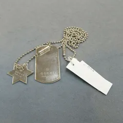 2026年最新】中古 グッチ ドッグタグの人気アイテム - メルカリ