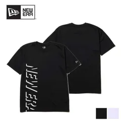 ニューエラ Tシャツ メンズ 半袖 NEWERA PA SS TECH TEE VERTICAL LOGO テック  new era tシャツ メンズ 夏 uvカット 吸汗速乾 UVカット 14410145 14410147 coolera 縦ロゴ 機能性 ス