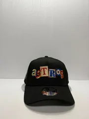 Newera ヒューストンアストロズ Inaugural Season 2000 9forty A-FRAME スナップバックキャップ ブラックカラー