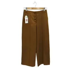 ザラ ZARA サテン地 ワイドレッグパンツ レディース  XS