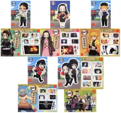 【中古】ハッピーセット 全5種セット シールセット 「鬼滅の刃」 ハッピーセット