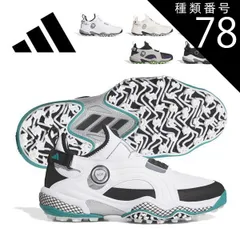 種類78：ホワイト/ホワイト/ブラック/27.0cm アディダス コードカオス 25 ミッドカット ボア スパイクレス ゴルフシューズ メンズ NQX22 