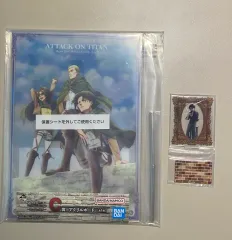 進撃の巨人 一番くじ C賞 アクリルボード + リヴァイ アクリルスタンド