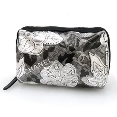 シャネル カメリアポーチ  【Aランク】【中古】