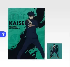 呪術廻戦 一番くじ K賞 伏黒恵 クリアファイル＋ステッカー