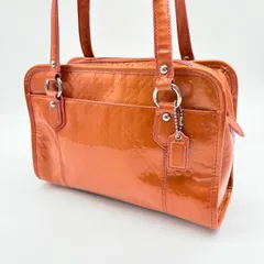 COACH Y2K minibosuton handbag enamel コーチ ミニボストン ハンドバッグ エナメル