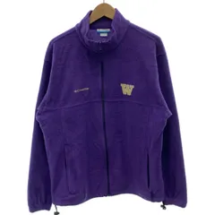 Columbia　フリース　ジャケット　ハイネック　フルジップ　ワンポイント　刺しゅう　アウトドア　古着　/7106