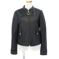 ブルーレーベルクレストブリッジ レザージャケット  【Bランク】【中古】