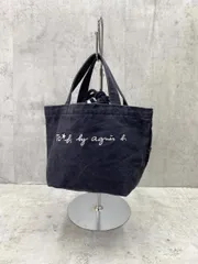 agnes b アニエスベー トート バッグ 黒 ■■レディース