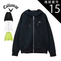 種類15：ネイビー(1120)/S キャロウェイ キルトスウェット フルジップ パーカー ゴルフウェア レディース S-LL C24217206 