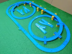 プラレール　ぐるぐる無限ループ・ダブルスロープ型コース・ベーシック レイアウト